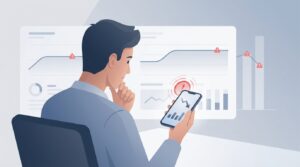 criador de conteúdo analisando baixo engajamento nas redes sociais