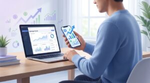 criador de conteúdo analisando ganhos e monetização no tiktok