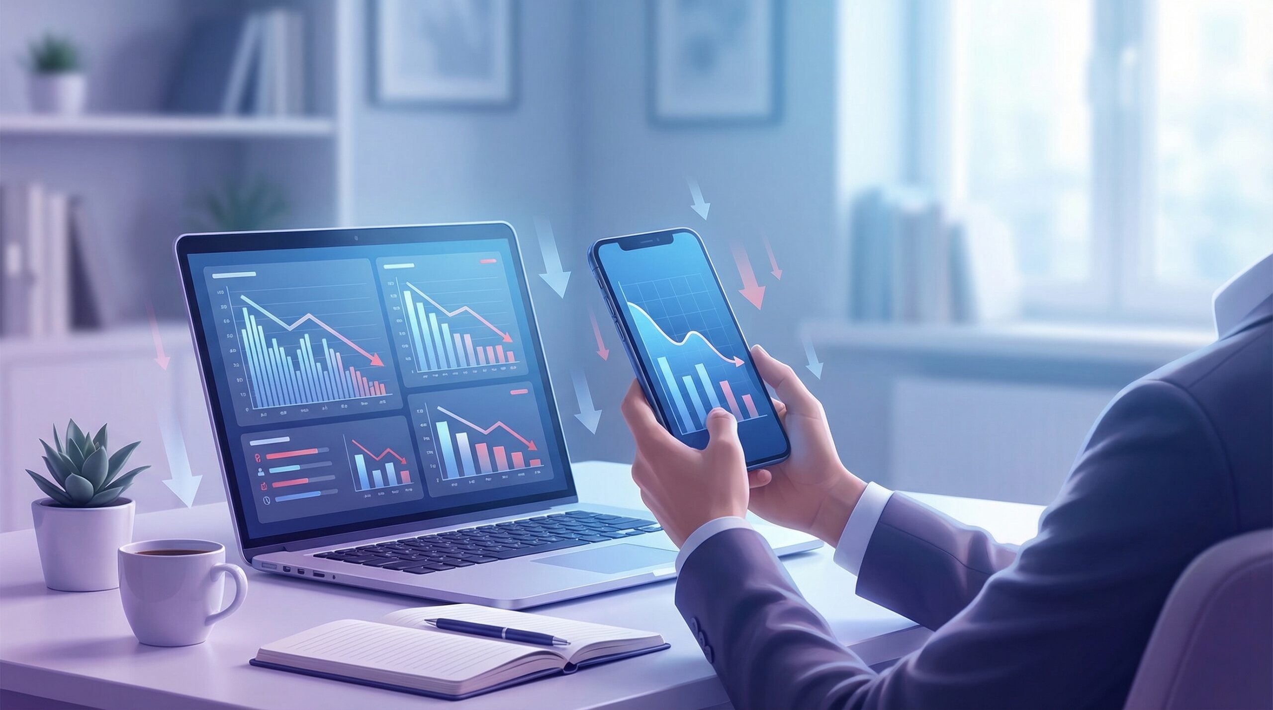 criador de conteúdo analisando queda de alcance no tiktok