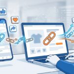 criador de conteúdo compartilhando link de afiliado da shopee nas redes sociais