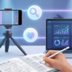 criador de conteúdo planejando vídeos para crescer no tiktok